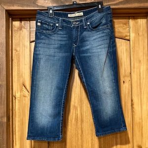 Big Star Sweet ultra-low rise capris